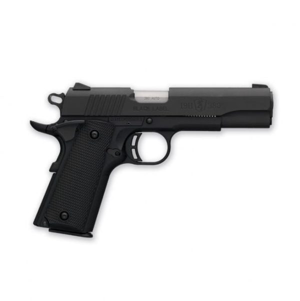 Browning Black Label 1911-380 Black Molded Grips .380 Acp 4.25-Inch 8Rd Browning Black Label 1911 380 051904492 023614044451 2