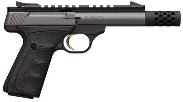 Browning Buck Mark Field-Target Micro Black .22 Lr 4.4&Quot; Barrel 10-Rounds Suppressor Ready Browning Buck Mark Field Target Micro 051570490 023614850885