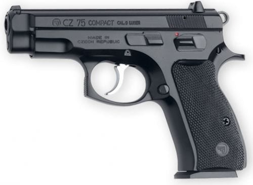 Cz 75 Compact Black 9Mm 3.75-Inch 14Rds Cz 75 Compact 91190 806703911908 2