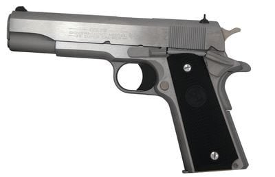 Colt Firearms 1991 Government Stainless .38 Super 5-Inch 9Rd Colt Firearms 1991 Government O2091Mex 098289041715