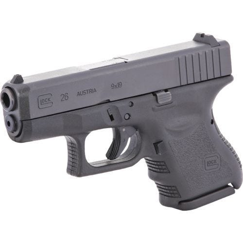 Glock 27 Gen 3 .40Sw Subcompact Fixed Sights 9Rd Glock G27 Pi2750201 764503275029 7