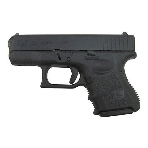 Glock 33 Black .357 Sig 3.46-Inch 9Rds Glock G33 Pi3350201 764503335020 6