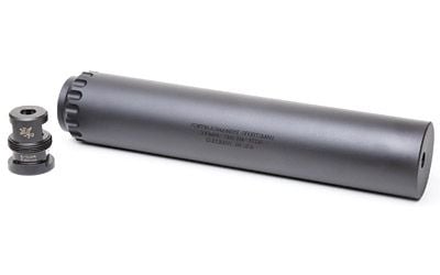 Griffin Sportsman 300 Suppressor Black 30 Cal 8.6 Inch 17-4Ph Stainless Steel Griffin Armament Sportsman 300 30 Cal 8.6 Inch Gastm30 791154081075