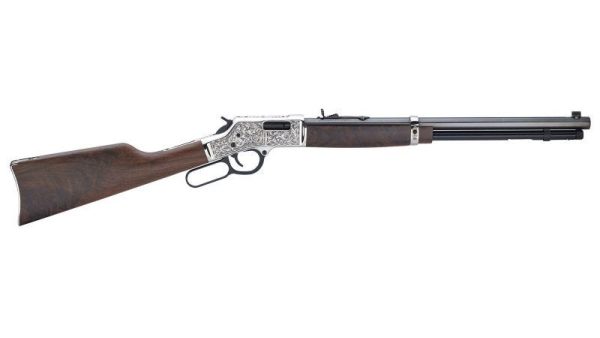 Henry Big Boy Silver Deluxe Engraved 45Lc 20 Inch Octagonal Barrel 10Rd Henry Repeating Arms Big Boy Silver Deluxe H006Csd 619835060358 1