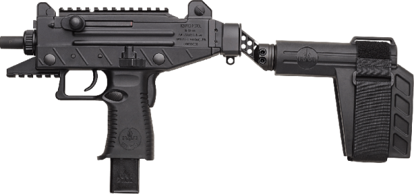 Iwi Uzi Pro Pistol 9Mm 4.5&Quot; Barrel 25-Rounds Side Folding Brace Iwi Uzi Pro Upp9Sbt 818004022771