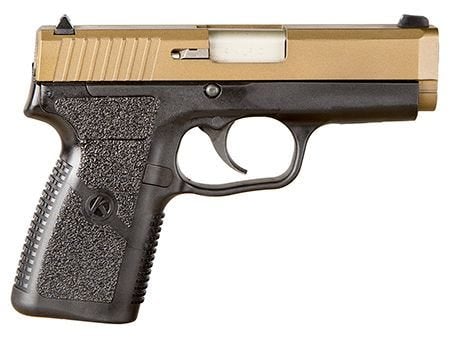 Kahr Arms Cw9 Semi Auto Pistol Black / Bronze 9 Mm 3.6 Inch 7 Rd With Crimson Trace Laser Grip Kahr Arms Cw9 With Crimson Trace Laser Grip 9Mm 3.6 Inch Cw9093Bbl 602686421270