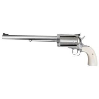 Magnum Research Big Frame Revolver With Bisley Grips Stainless .450 Mar 10-Inch 5Rds Magnum Research Big Frame Revolver With Bisley Grips Bfr450Mb 761226088202