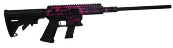 Aero Survival Rifle 9Mm 16.25&Quot; Barrel 4X Scope Ar Collapsible Stock Pink Attitude 15Rd Rxcplt0009Bkpk 50528.1575691396