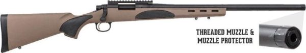 Remington 700 Adl Flat Dark Earth .223 Rem 24&Quot; Barrel 5-Rounds Remington 700 Adl 85455 047700854557