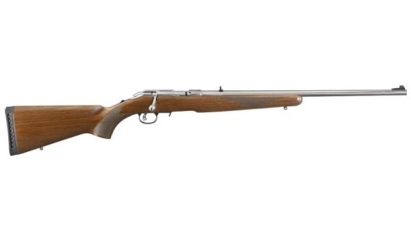Ruger Americanstainless Steel .22Lr 22 Inch 10 Rounds Wood Stock Ruger American Stainless Rifle 8359 736676083596