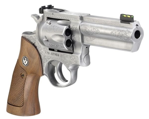 Ruger Gp100 Deluxe Engraved .357 Mag 4&Quot; 6-Round Ruger Gp100 Deluxe 1784 736676017843
