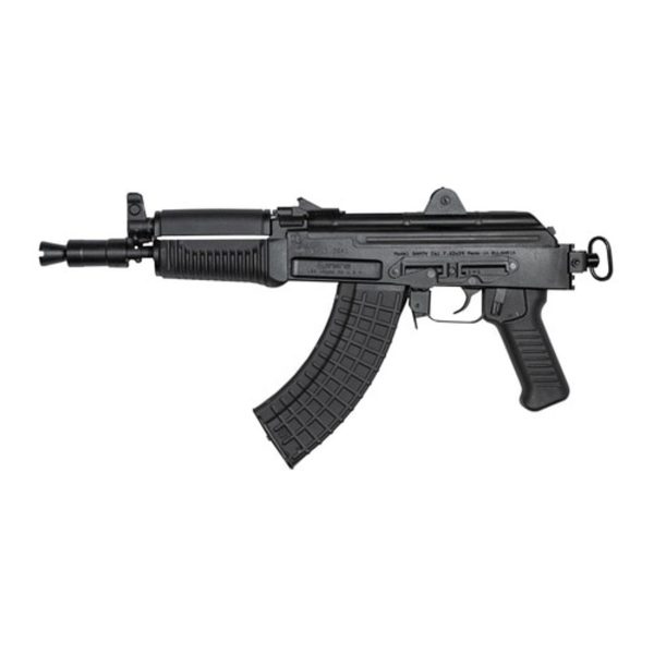Arsenal Sam7K-04 Pistol, 762X39, 10.5&Quot;, Steel, Black, Adjustable Sights, Picatinny Rail For Rear Attachments Sam7K 04 68151.1575708792