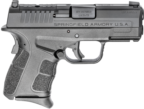 Springfieldngfield, Xds-Mod.2 Osp (Optical Sight Pistol), Semi-Automatic, Striker Fired, Sub-Compact, 9Mm, 3.3&Quot; Barrel, Black Color, Polymer Frame, Optics Ready, 3 Dot Sights, 9Rd, 2 Magazines, 1-7Rd, 1-9Rd Ssi130708 50350.1620194746