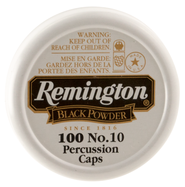 Remington #10 Percussion Caps Black Powder Brass 100 Bx/ 50 C Ssi3800 28391.1584644849