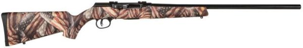 Savage A17 American Flag .17 Hmr 22&Quot; Barrel 10-Rounds Savage A17 19766 011356197665