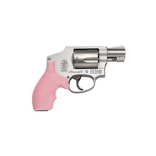 Smith And Wesson 642 1.875-Inch Stainless/Aluminum Centennial Pink Gp Smith And Wesson 642 150466 022188137392 1