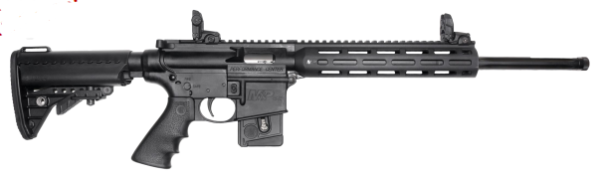 Smith And Wesson M&Amp;P 15-22 Performance Center Sport Black .22Lr 18-Inch Fluted 10Rd Slim Handguard Smith And Wesson M P15 22 Performance Center 10205 022188868265 1