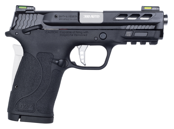 Smith And Wesson M&Amp;P380 Shield Ez Performance Center Silver Barrel .380 Acp 3.8-Inch 8Rds Ported Barrel Smith And Wesson M P380 Shield Ez Performance Center 12718 022188879315