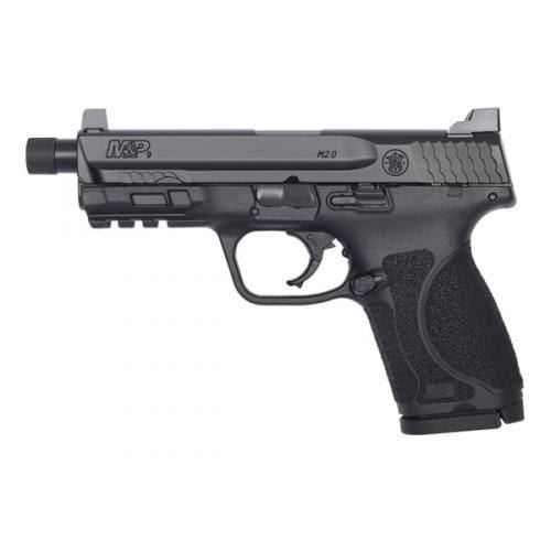 Smith And Wesson M&Amp;P9 M2.0 Compact Threaded Barrel 9Mm 4.625&Quot; Barrel 15-Rounds Smith And Wesson M P9 M2.0 Compact Threaded Barrel 13111 022188881448
