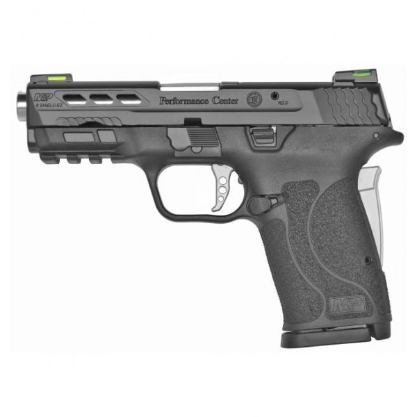 Smith And Wesson M&Amp;P9 Shield Ez Performance Center Silver Barrel 9Mm 3.83&Quot; Barrel 8-Rounds No Thumb Safety Smith And Wesson M P9 Shield Ez Performance Center 13226 022188884005