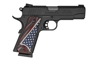 Taurus 1911 Commander Pistol Blue / Us Flag Grips .45 Acp 4.25-Inch 8Rds Taurus 1911 Commander Pistol 1 1911Com Usgr1 725327932833