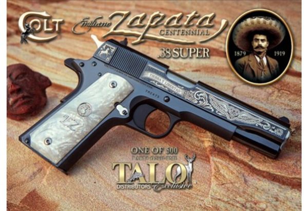 Colt 1911 Emiliano Special .38 Super 5&Quot; Barrel 1 Of 500 Limited Talo Edition Colt 1911 O2991Tme 75367.1588268015