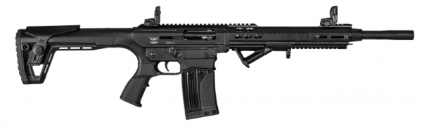 Landor Arms Ar-Shotgun Black 12 Ga 18.5&Quot; Barrel 5-Rounds Gag Ldlnd1171218 128363