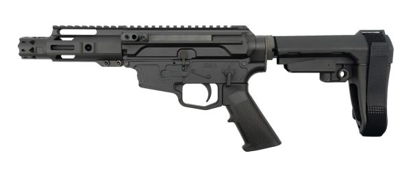Mcm Firearms Ds9-S Side Charging Pistol, 9Mm, 5&Quot; Barrel, Mp5 Mag, Black Cerakote Mcmfirearms Mcmds9Sb5Side 92768.1601315607