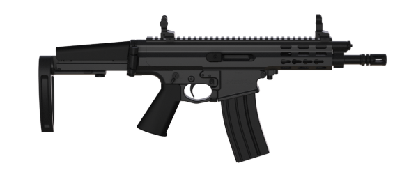 Robinson Arms Xcr-L Pistol 5.56/223 7&Quot; Barrel Keymod Rail, Black Finish Tailhook Brace Ra Xcrlp7 556 Th 1 41512.1580410075