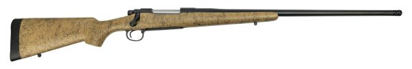 Remington Custom Shop 700 Na 338 Lapua, 26&Quot; Barrel W/Muzzle Brake, 40X Trigger, Tan Stock W/Black Webbing Remington Remington700