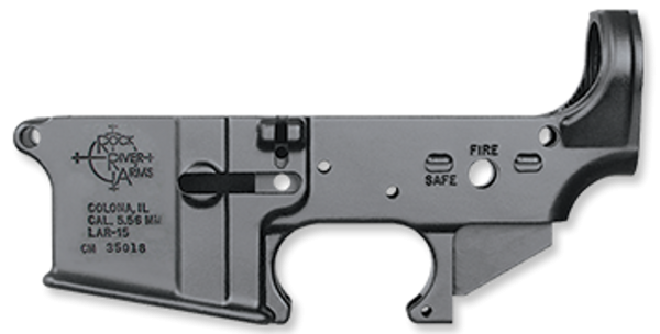 Rock River Arms Ar-15 Lower Receiver, Stripped, Top Tier, 5.56 Marked Rockriver Ar15 Ar0114Rra 58102.1591647757