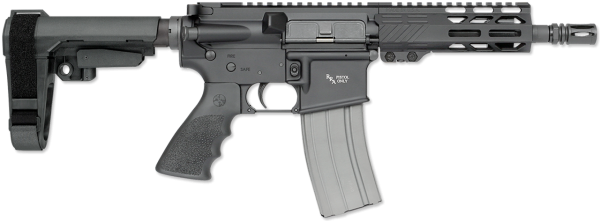 Rock River Arms Lar-15 A4 Ar-15 Pistol 223/5.56 Nato 7&Quot; Black Hogue Rubber Sba3 Tactical Arm Brace Rockriver Ar2132 33268.1608160017