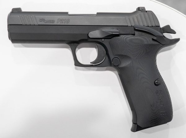 Sig P210 Carry 9Mm, Single Action, G10 Grips, Night Sights, Black Sig P210 Carry 1 65162.1581006786
