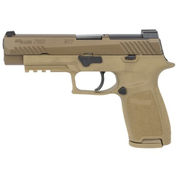 Sig P320-M17 9Mm, 4.7&Quot; Barrel, No Manual Safety, Coyote, Mag Coupon, 1X 17Rd Sig Sigsauerp320M17M18 320F9M171M 39721.1590507538
