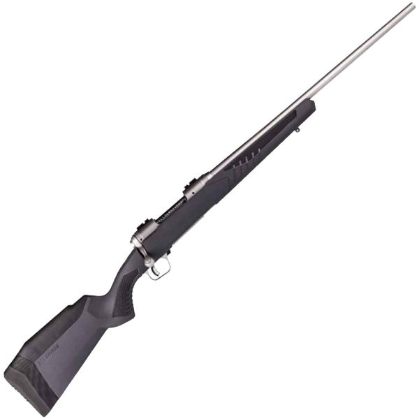 Savage Arms 110 Storm Matte Stainless Bolt Action Rifle - 7Mm Remington Magnum - 24In Savage 110 Storm Greystainless Bolt Action Rifle 7Mm Remington Magnum 24In 1507076 1