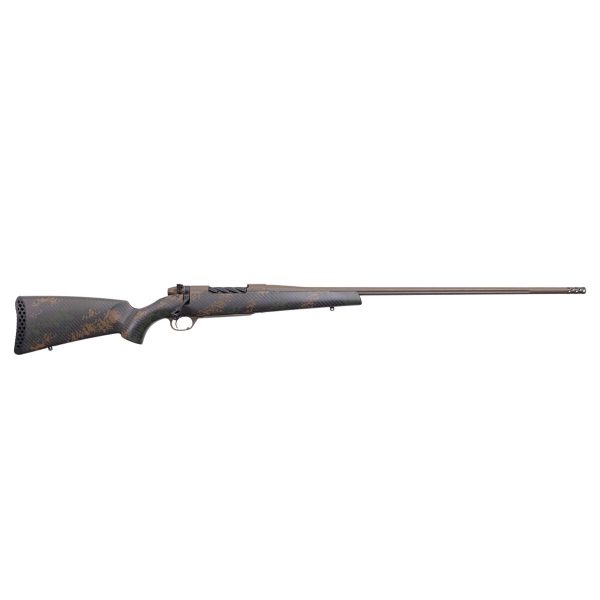 Weatherby Mkv Backcountry 2.0 Brown/Camo Bolt Action Rifle – 257 Weatherby Magnum – 26In Weatherby Mkv Backcountry 20 Browncamo Bolt Action Rifle 257 Weatherby 26In 1716481 2